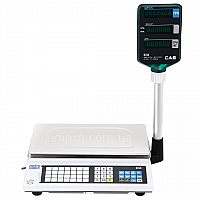 Весы торговые электронные со стойкой CAS AP-EX-6