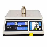 Весы торговые электронные без стойки CAS ER JR-30 CB