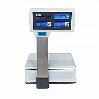 Весы торговые электронные со стойкой CAS ER JR-30 CBU